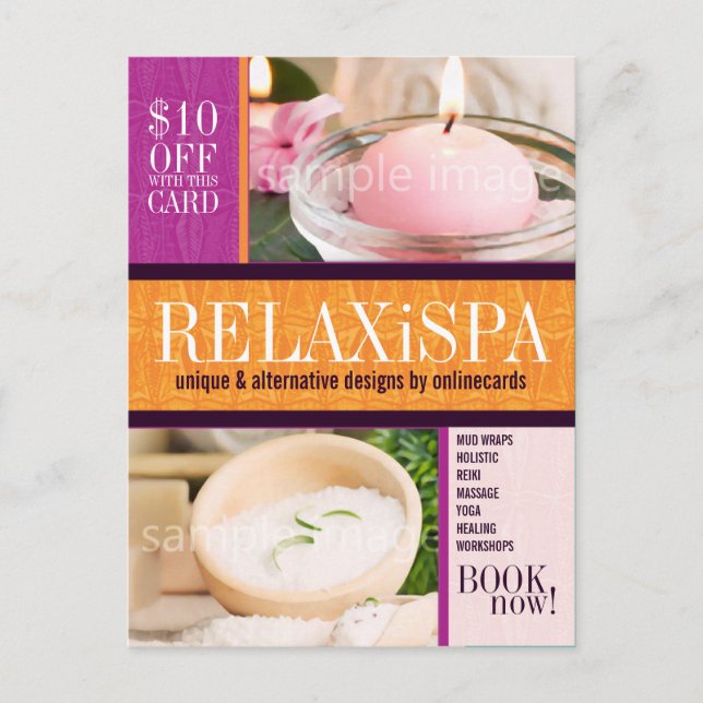 Tribal moderna :02 Postal empresa de plantilla de  (Anverso)