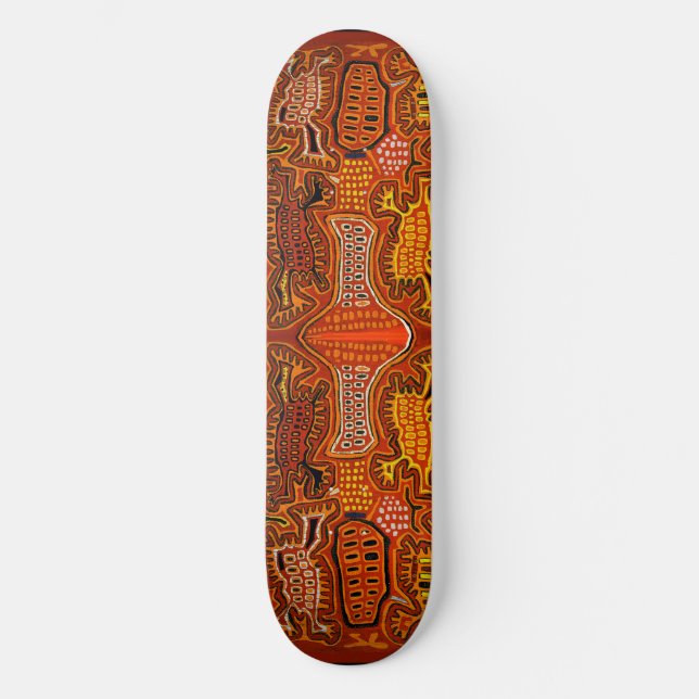 Tribal VooDou Espíritus Skateboard (Anverso)