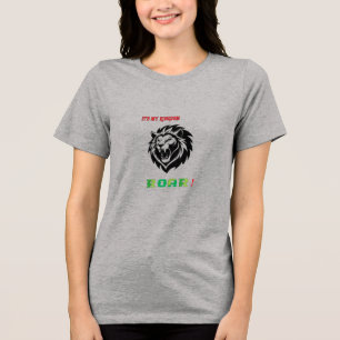 Triblenda Activado - Camiseta de cumpleaños del Rey León.