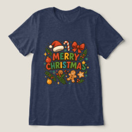 Triblenda AMITA | Camiseta de fiesta de Navidad alegre