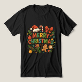 Triblenda AMITA | Camiseta de fiesta de Navidad alegre