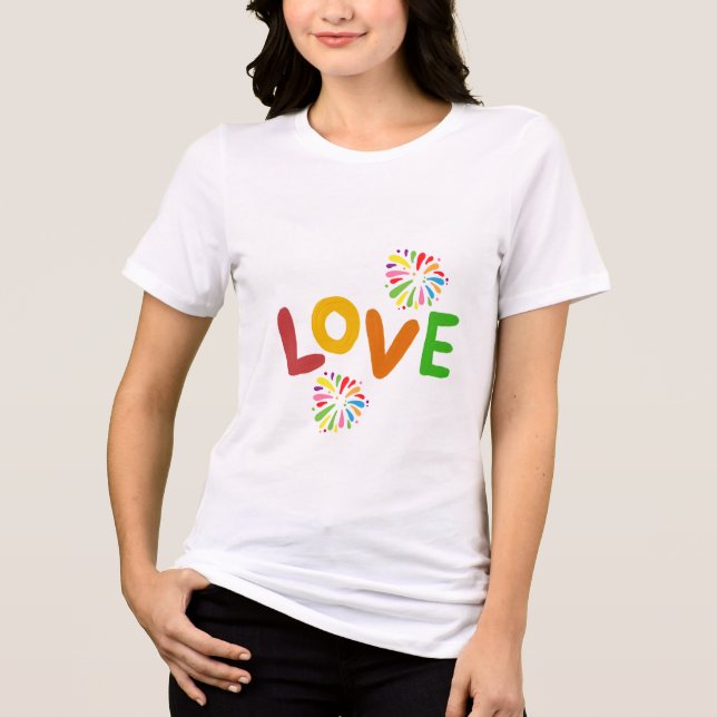 Triblenda Amor de camiseta (Anverso)