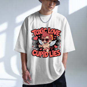 Triblenda Amor tóxico - Camiseta triple Bella+Canvas