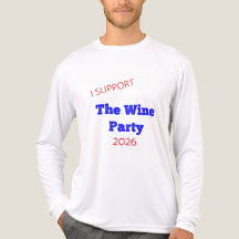 Apoyo al Partido del Vino 2026 Camiseta Divertida