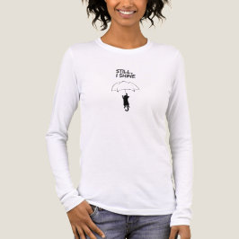 Triblenda Aún así, brillo – Camiseta de gato con cita editab