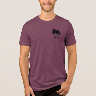Triblenda Bandera negra CLDJ Tri-fusionar camiseta