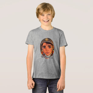 Triblenda Bella+Canvas Camiseta Juvenil Tri-mezcla, Negro Só