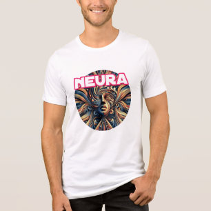 Triblenda Bella+Canvas Camiseta Tri-blend, Blanco, Adulto S