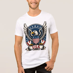 Triblenda Bella+Canvas camiseta tri-mezcla