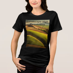 Triblenda Bella+Canvas camiseta tri-mezcla para mujer – Mini