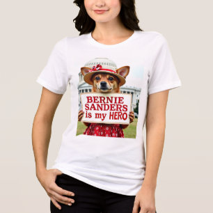 Triblenda Bernie Sanders es mi camiseta de héroe