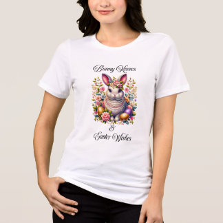 Triblenda Besos de conejo de Pascua - Camiseta de primavera