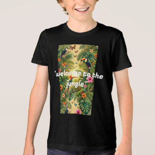 Triblenda Bienvenidos a la camiseta de la jungla - Adve salv
