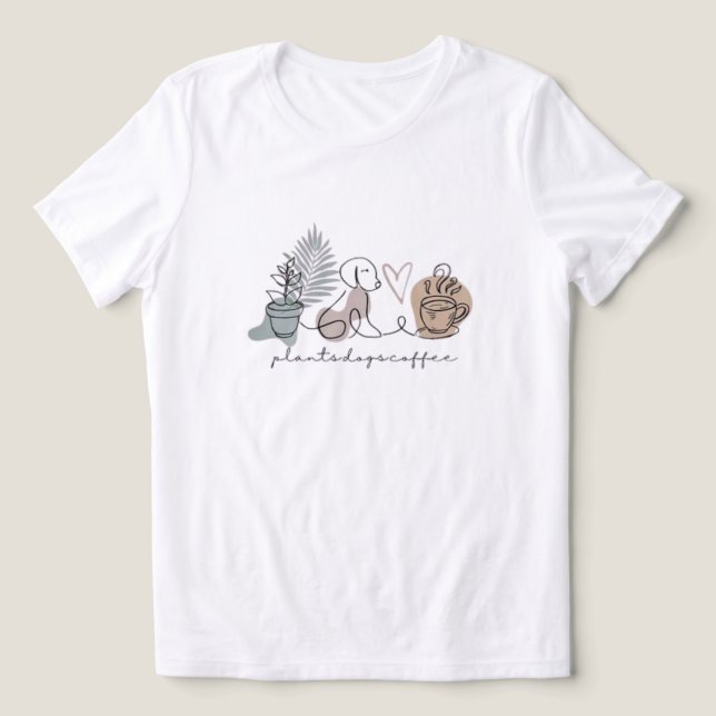 Triblenda Bonita camiseta gráfica (Diseño delantero )