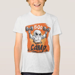 Triblenda Boo Camp Funny Halloween Fitness Camiseta