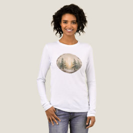 Triblenda Bosque Nevado Tranquilo • Camiseta de Naturaleza I
