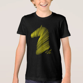 Triblenda Cabeza de Caballo Abstracta – Camiseta de Arte de
