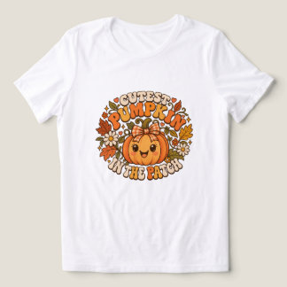 Triblenda Calabaza más linda del huerto camiseta de mujer ot