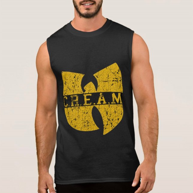 Triblenda Camiseta (Men's Wutang CREAM Muscle Tank Top)
