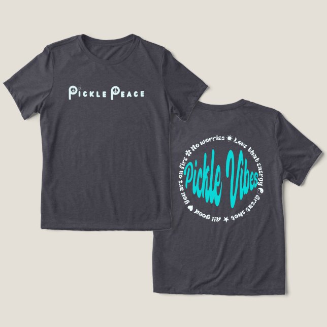 Triblenda Camiseta (Diseño Anverso y Reverso)