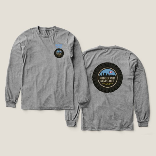 Triblenda Camiseta (Diseño frontal y trasero)