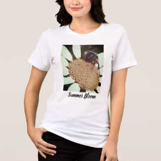 Triblenda Camiseta Abeja en Margarita en Flor de Verano  | N