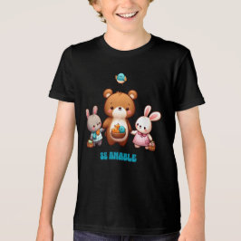 Triblenda Camiseta Adorable SE AMABLE Español