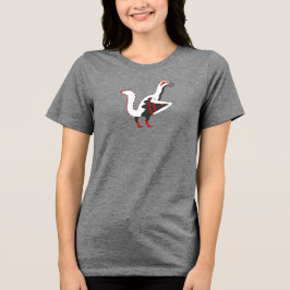 Triblenda Camiseta adulta de Archaeopteryx Dinosaurio