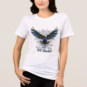 Triblenda Camiseta Águila de Cristal Feroz - Espíritu Salvaj