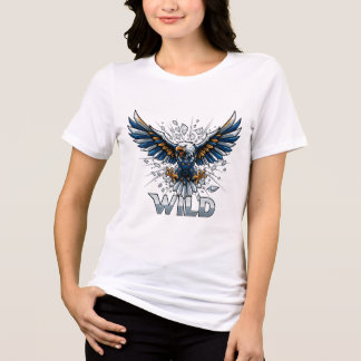 Triblenda Camiseta Águila de Cristal Feroz - Espíritu Salvaj