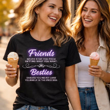 Camiseta Amigas y Mejores Amigas