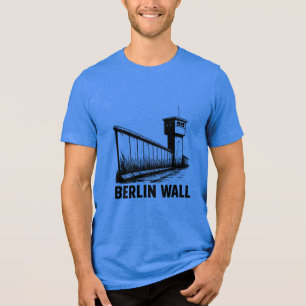 Triblenda Camiseta artística del Muro de Berlín - Símbolo de