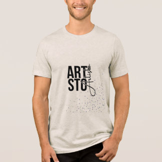 Triblenda Camiseta ARTISTO con logotipo minimalista – Estilo
