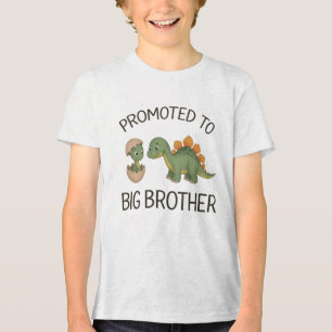 Triblenda Camiseta ascendido a hermano mayor, divertida 
