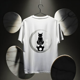 Triblenda Camiseta audaz de gato de fútbol - Ropa deportiva