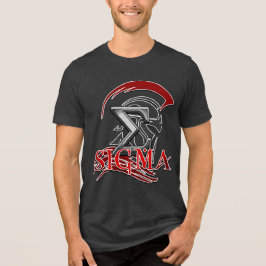 Triblenda Camiseta básica para hombre SIGM 3 Tri-Blend Shirt