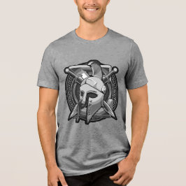 Triblenda Camiseta básica para hombre SIGMA Helmet & Shield 