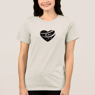 Triblenda Camiseta Be Brave in Struggle – Corazón Motivacion