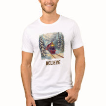 Camiseta Believe Christmas Train | Regalo de Navid
