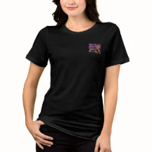 Camiseta BELLA MUJERES DISEÑO DE ESTILO DE FLOR