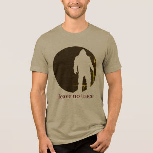 Triblenda Camiseta Bigfoot Leave No Trace