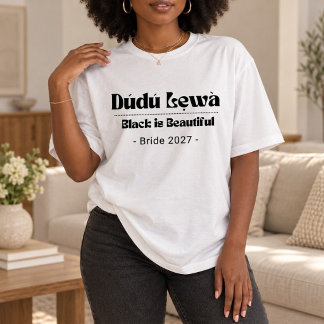 Triblenda Camiseta Black Is Beautiful — Regalo para Ella