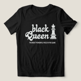 Triblenda Camiseta Black Queen Power – Domina el Tablero