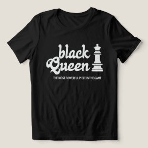 Triblenda Camiseta Black Queen Power – Domina el Tablero