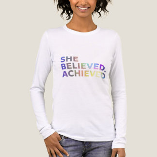 Triblenda camiseta blanca de manga larga