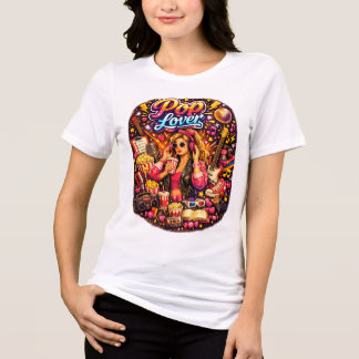 Triblenda Camiseta Blanca de Mujer
