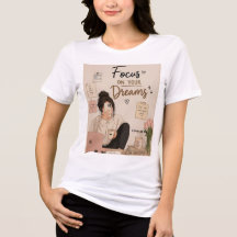 Camiseta blanca linda para niñas