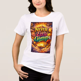 Triblenda Camiseta Blanca Motivacional