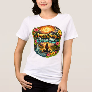 Triblenda Camiseta Blanca Mujeres Motivacionales