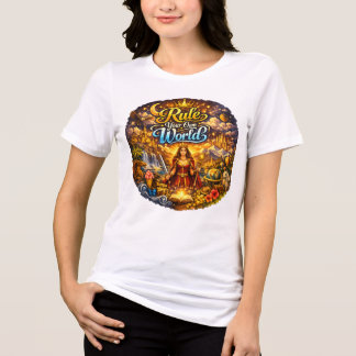 Triblenda Camiseta Blanca Mujeres Motivacionales
